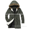 New Men Women Military Long Winter Trench Coat Jacket Hooded Parka overcoat